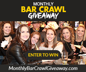 Monthly Bar Crawl Giveaway
